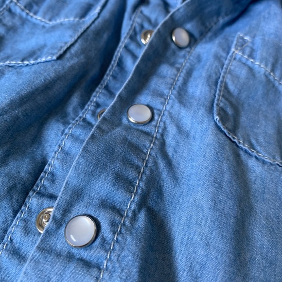 Wild and Gorgeous Toddler Chambray Long Sleeve - Picture 3 of 3